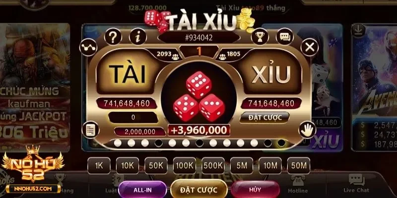 Khuyến Mãi Tài Xỉu Nohu52