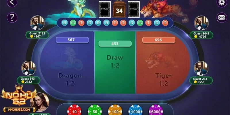 Ván đấu Rồng Hồ không giới hạn người chơi